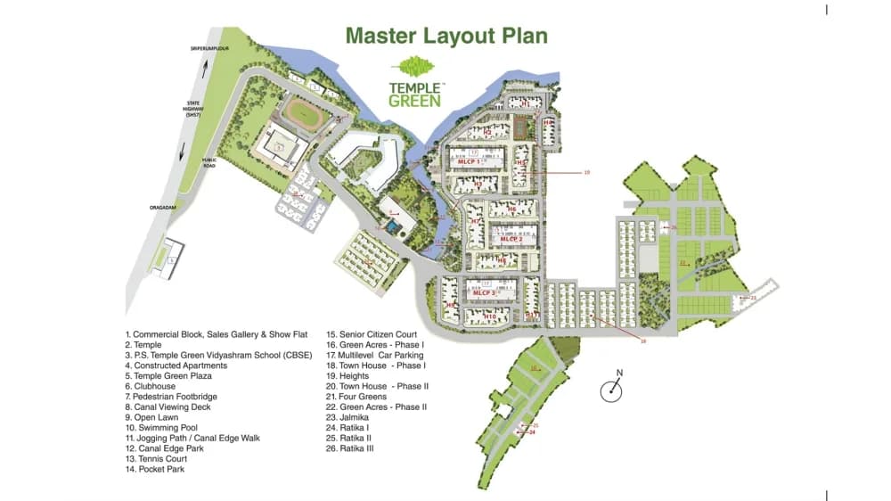 Arun Excello Temple Green Heights6: Heights 6 floor plan