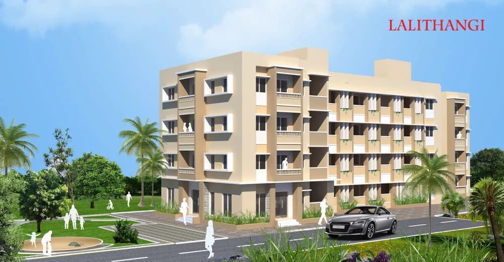Arun Excello Lalithangi: 1 & 2 bhk flats elevation