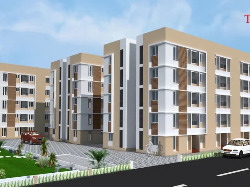 Arun Excello Tilang: 1 & 2 bhk flats elevation