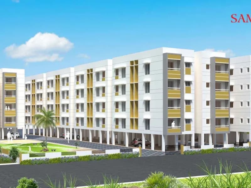 Arun Excello Samanta: Apartment singaperumal koil elevation