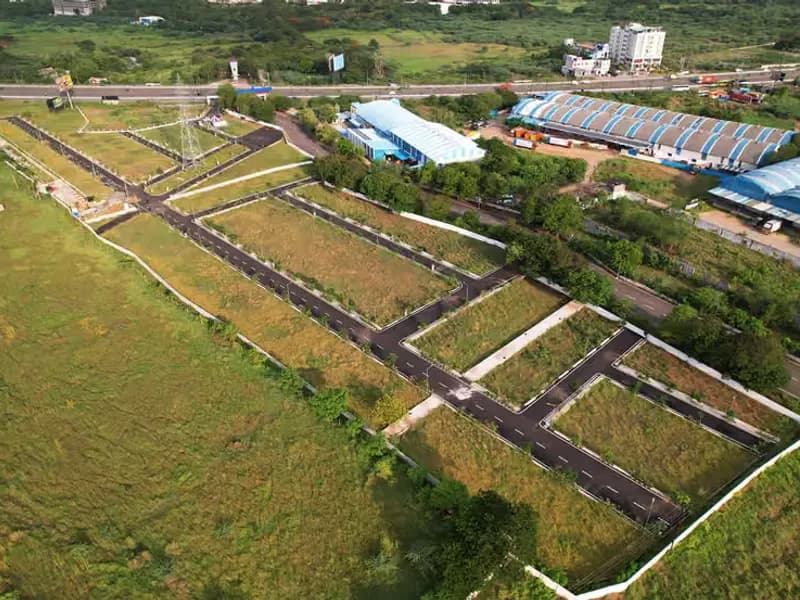 Propshell Park Origin Thandalam plot project