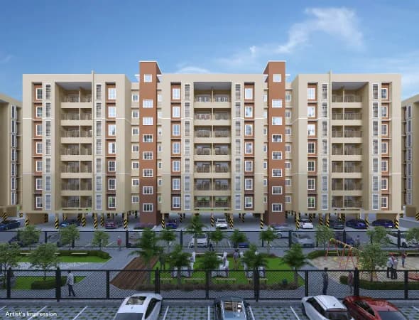Shriram proerperties the view elevation image