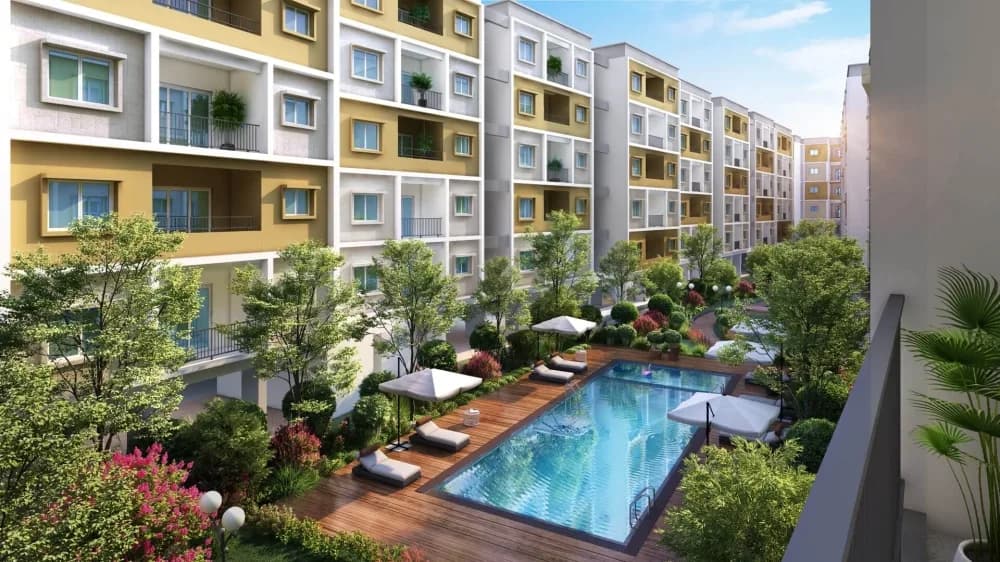 Radiance Flourish: Balcony view