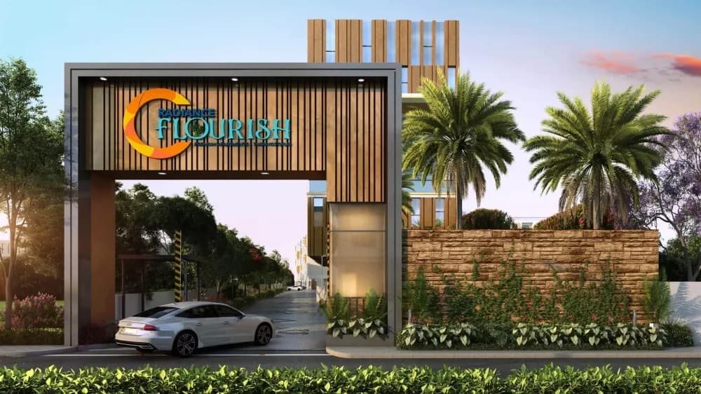 Radiance Flourish: Entrance arch