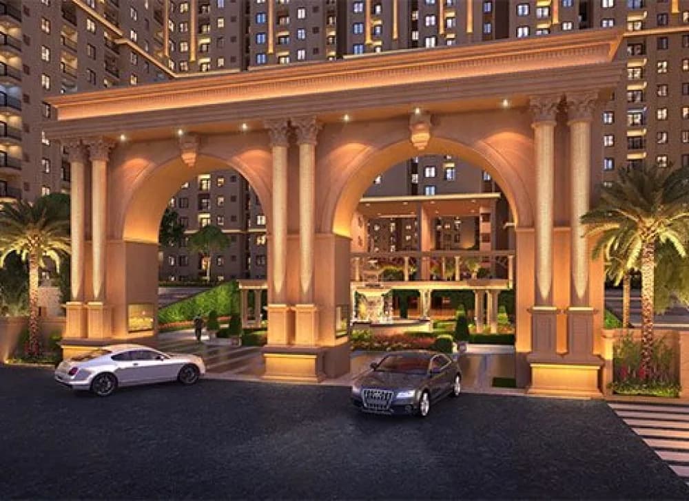 Casagrand first city: Entry dusk view