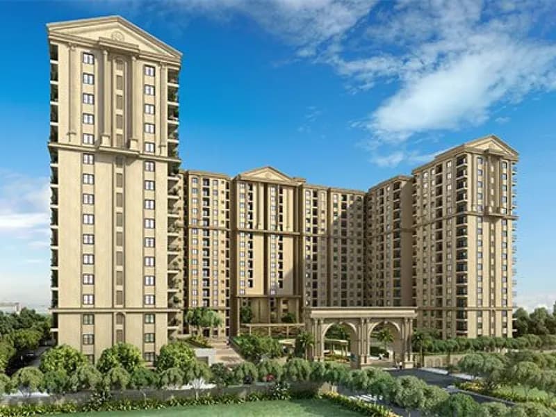 Casagrand first city: Elevation night view