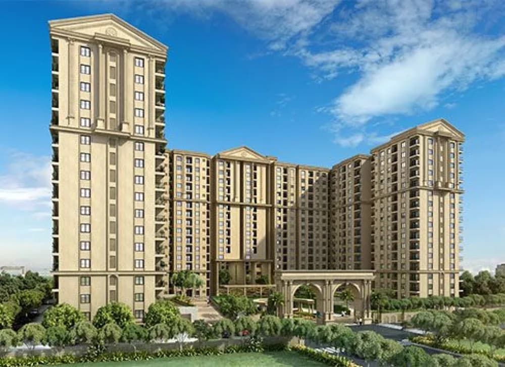 Casagrand first city: Elevation night view