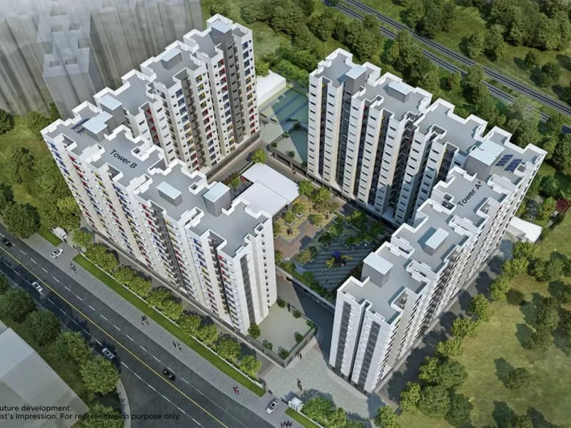 Mahindra Happinest: Elevation mahindra happinest