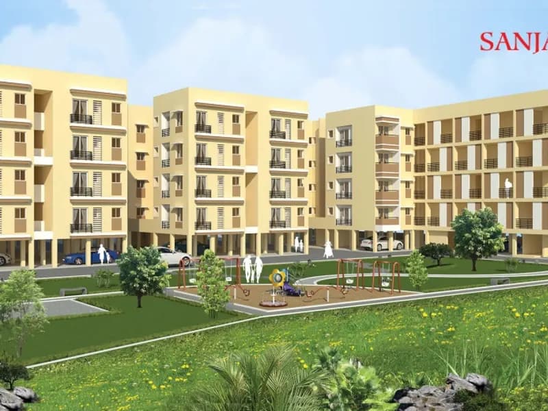 Arun Excello Sanjani: 1 & 2 bhk flats elevation