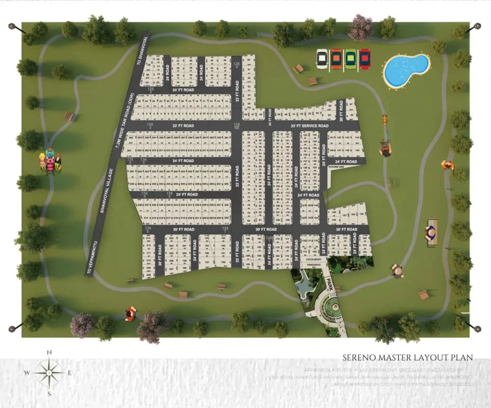 Sereno: Propshell sereno layout veppampattu