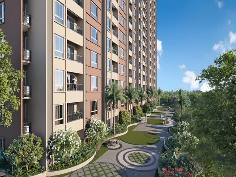 Urbanrise SpringTide: Luxury 2 & 3 bhk apartments for sale in mahindra world city | urbanrise springtide elevation
