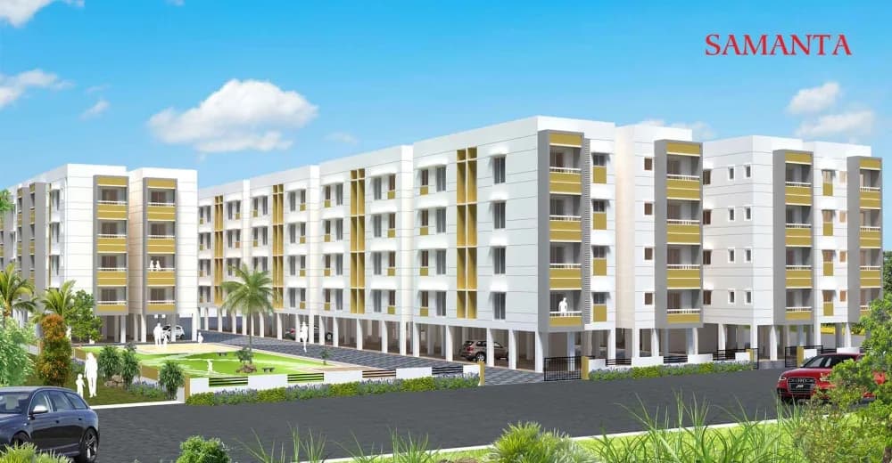 Arun Excello Samanta: Apartment singaperumal koil elevation