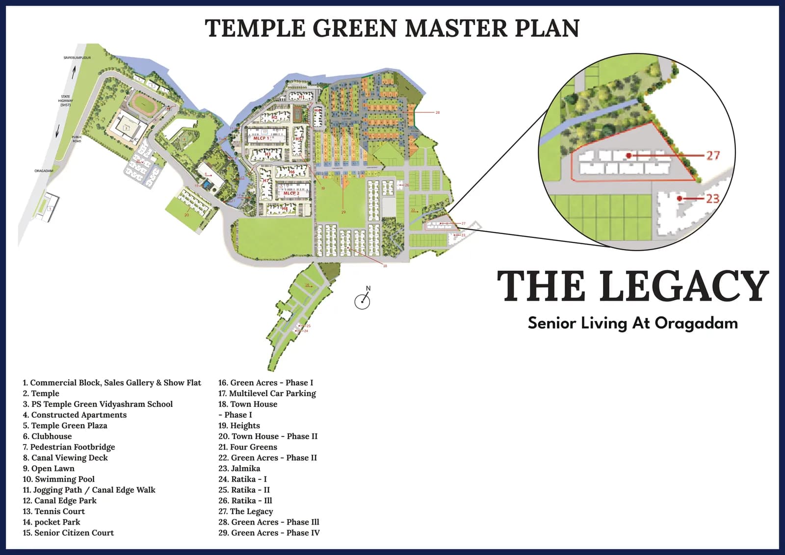 Arun Excello Lecacy map
