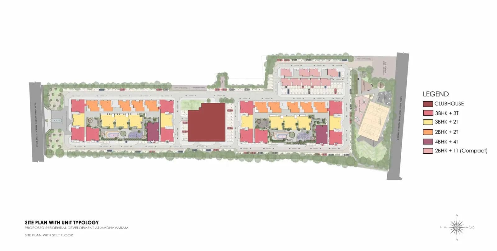 Radiance Solitaire Apartment in Madhavaram Typology plan