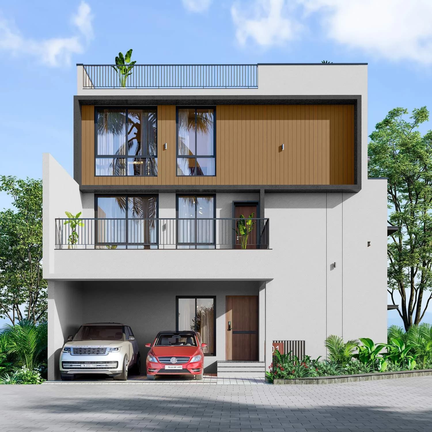 Radiance Edgewood Elevation illustrated
