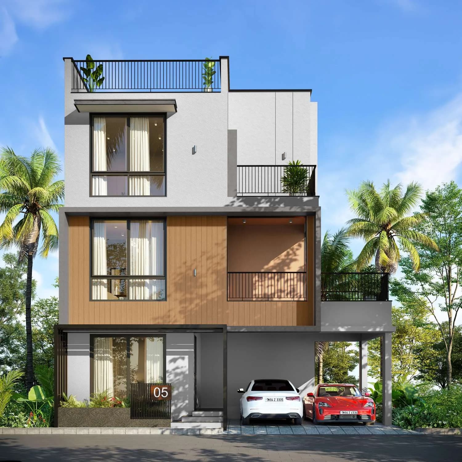 Radiance Edgewood Elevation illustrated