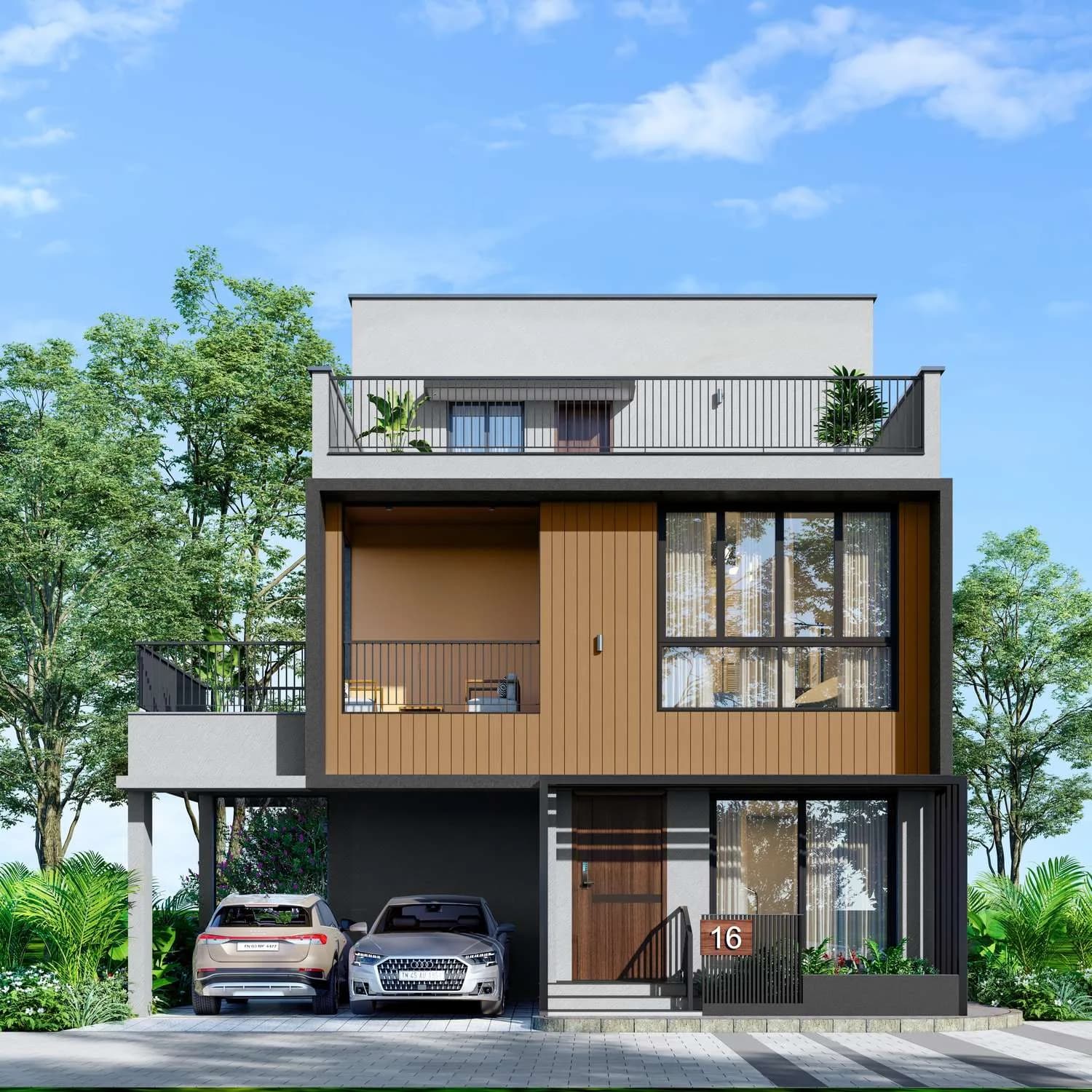 Radiance Edgewood Elevation illustrated