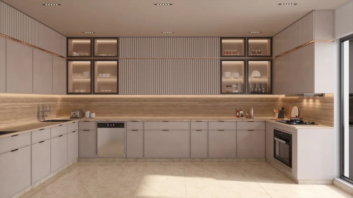 Radiance Eternity Thorapakkam kitchen illustrated