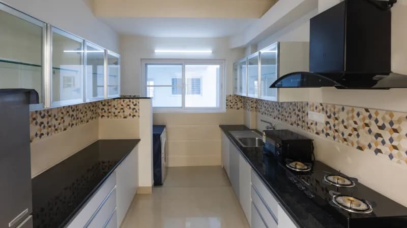 Shriram proerperties the view kitchen image