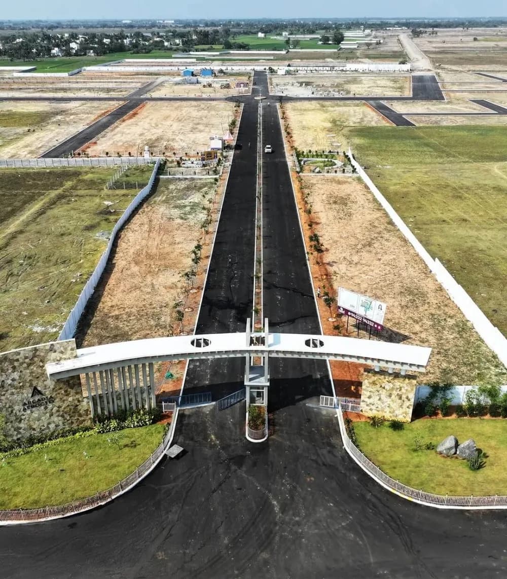 Arcadia Aerocity: Arial view