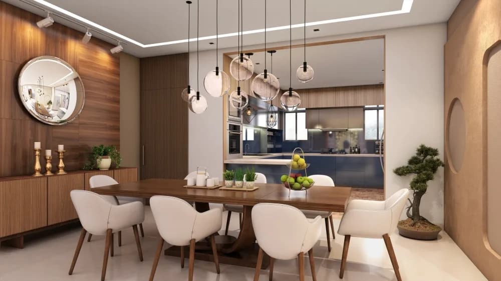 Lifestyle housing Podium: Gn chetty road premium residence interiors