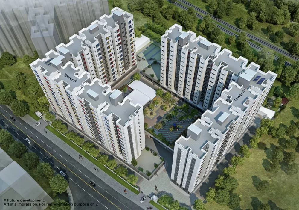 Mahindra Happinest: Elevation mahindra happinest