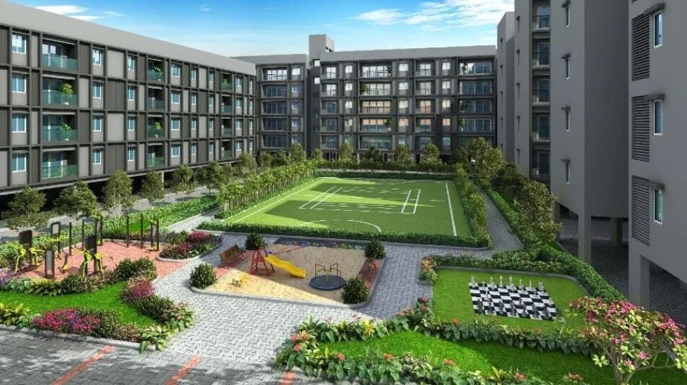 TVS Emerald-Green Enclave: Emerald green enclave