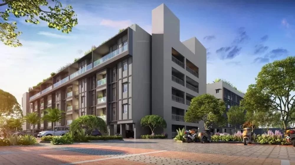 TVS Emerald-Green Enclave: Emerald green enclave