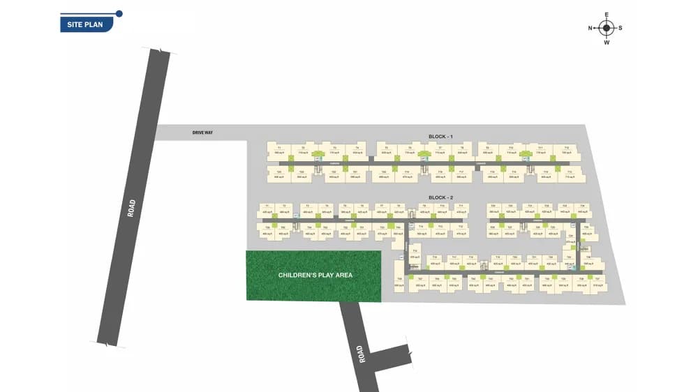 Arun Excello Urmika: 1 bhk & 2 bhk apartments for sale in maraimalai nagar chennai arun excello urmika 2 bhk flats floor plan