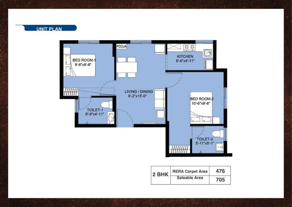 Arun Excello Lalitha 2 BHK